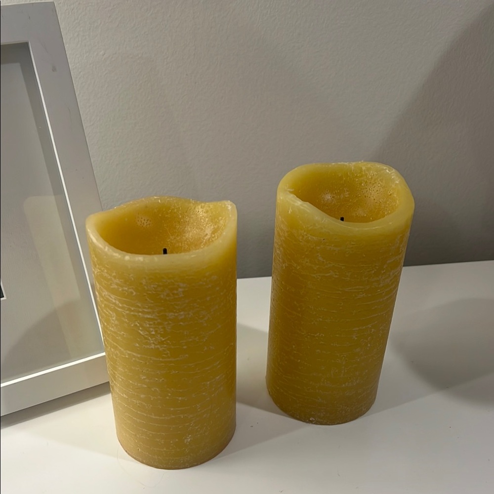 Yellow Flameless LED Candles